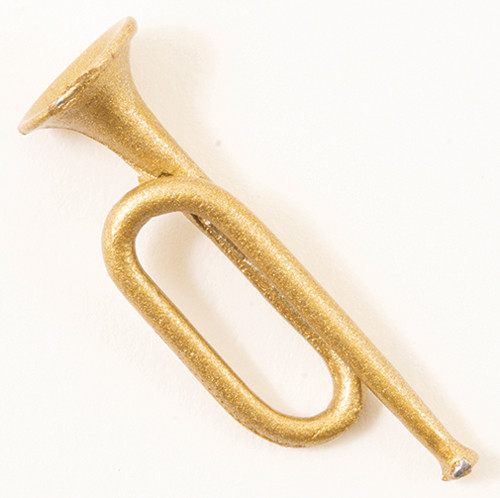 OakridgeStores.com | Carrudus - Trumpet - 1 Scale Dollhouse Miniature Instrument - 858