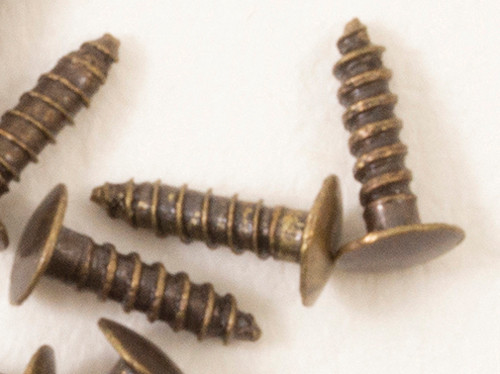 OakridgeStores.com | Classics Dollhouse - Mini Nails - 3/32 Inch, Oil Rubbed Bronze, 100/Pk - 1" Scale Dollhouse Miniature Hardware - 05670 731851056709