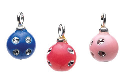 OakridgeStores.com | Creative Little Details - Crystal Dot Ornaments - Set of 3 - 1 Scale Dollhouse Miniature - 2137