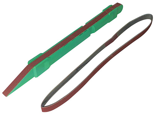 OakridgeStores.com | Excel - Green Sanding Stick with 2 #320 Grit Sanding Belts - 55724