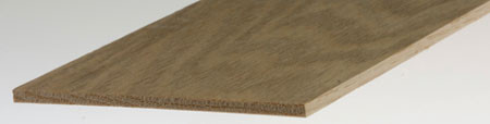 OakridgeStores.com | Handley House - Oak Stripwood - 1/8 x 3, 24 inches - 1:12 Scale Dollhouse Miniature Building Material - 9533