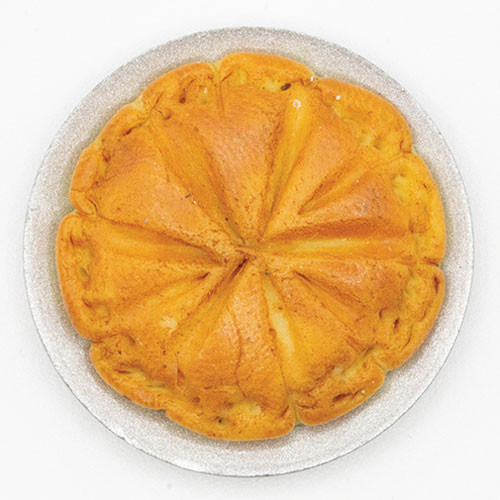 OakridgeStores.com | International Miniatures - Pie in Pan - 1" Scale Dollhouse Miniature Food - 65728 731851657241
