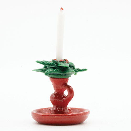 OakridgeStores.com | International Miniatures - Christmas Candle - 1:12 Scale Dollhouse Miniature - 65739 731851657241