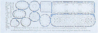 OakridgeStores.com | Jeannetta Kendall - Doilies & Runners 1/2 - 1:12 Scale Dollhouse Miniature - 500