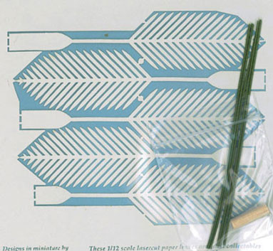 OakridgeStores.com | Jeannetta Kendall - Palm Leaves Kit - 1:12 Scale Dollhouse Miniature Plant Kit - 836