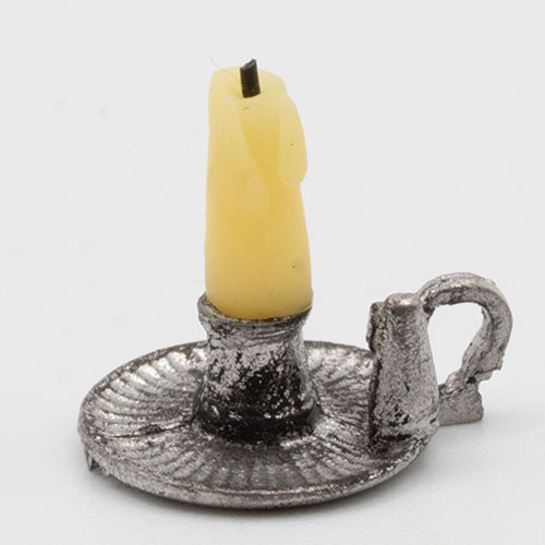 OakridgeStores.com | LA Artisan Miniatures - Bed Chamber Candle - 1:12 Scale Dollhouse Miniature Light - 124