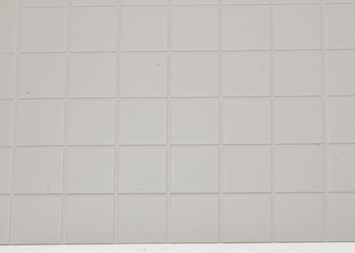 OakridgeStores.com | Model Builders Supply - Pattern Sheet Tile - Paintable, 1 Inch, 7 x 12 inches - 1:12 Scale Dollhouse Miniature - SQ1