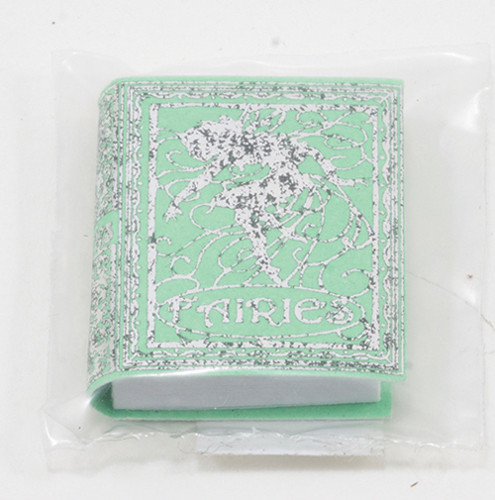 OakridgeStores.com | New Creations - Fairy Book - Green, 1 Piece - 1:12 Scale Dollhouse Miniature - NI226GR