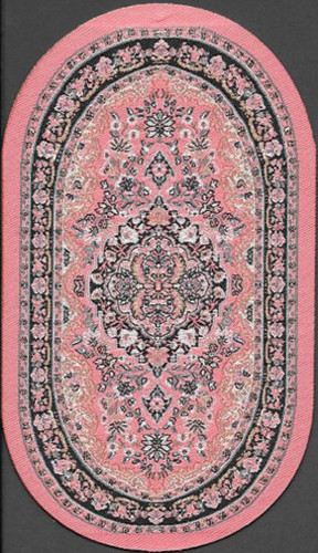 OakridgeStores.com | New Creations - Turkish Woven Rug - 5.5 x 3.5 Inches - 1:12 Scale Dollhouse Miniature - SK107-13