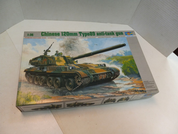 RESALE SHOP - 1/35 Chinese 120mm type89 anti-tank gun- EXTRAS INCLUDED - JIMI-00306-NOB5733