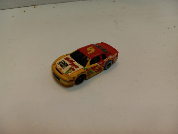 RESALE SHOP - TYCO 440-X2 1997 NASCAR CHEVY Monte Carlo Kellogg's Corn Flakes #5 HO Slot Car - SHGU-026-LN5324