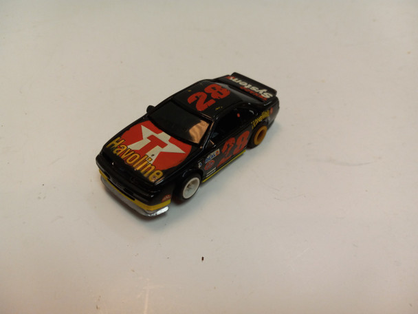 RESALE SHOP - TYCO HAVOLINE DAVEY ALLISON #28 NASCAR STOCKER HO SLOT CAR TESTED RUNS - SHGU-030-LN5328