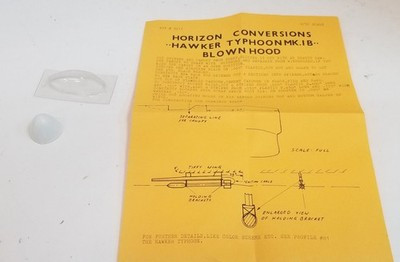 RESALE SHOP - Horizon Conversion Hawker Typhoon MK.IB Blown Hood 1/32 3211 - STORE-3211-NOB5222