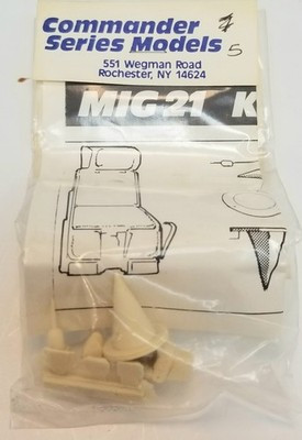 RESALE SHOP - Commander Series Models MIG 21 KM-1 Seats #8-003 Seat #8-005 Set 1/76 Conv. - STORE-8-005-NS5253