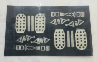 RESALE SHOP - Fotocut Pedals German Fotokit 1/48 - STORE-PEDALS-LN5789