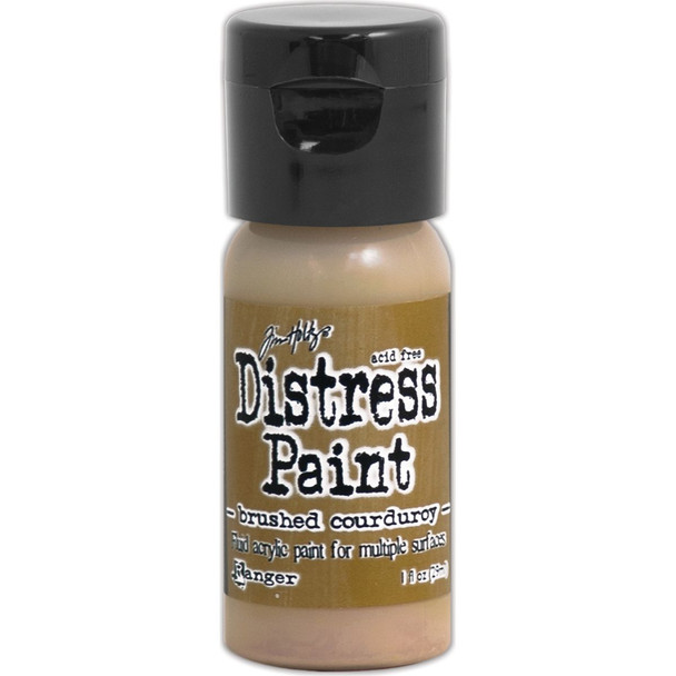 OakridgeStores.com | Tim Holtz - Ranger - Brushed Corduroy - Distress Paint Flip Top 1 oz - TDF52951