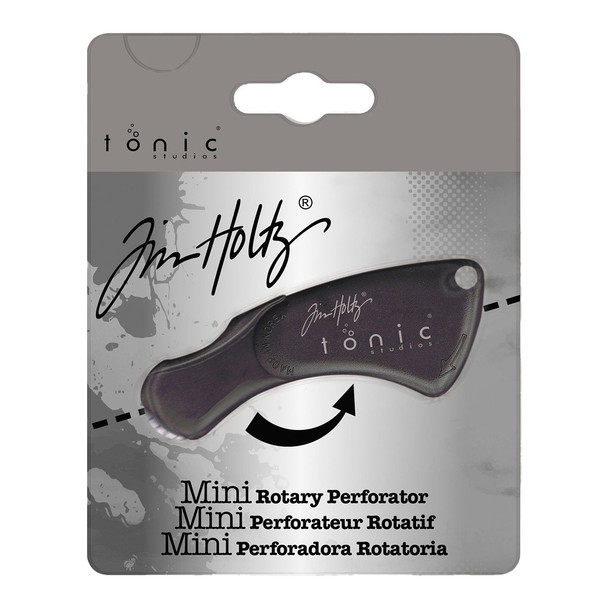 OakridgeStores.com | Tim Holtz - Tonic - 18mm Tim Holtz Mini Rotary Perforator - Craft Tool - 806EUS 836445008062
