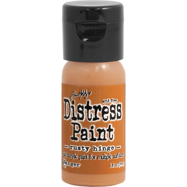OakridgeStores.com | Tim Holtz - Ranger - Rusty Hinge - Distress Paint Flip Top - Acrylic Paint - 1 oz - TDF53217