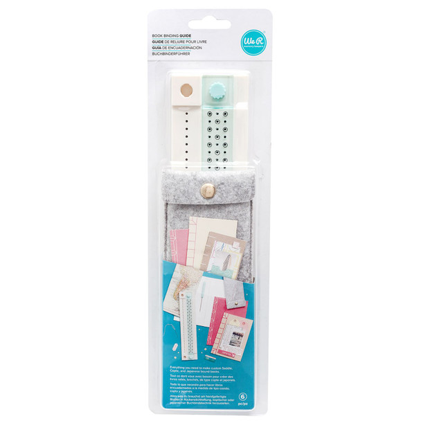 OakridgeStores.com | We R Makers - We R Journal Book Binding Punch Guide - 6 Pieces - 660443 633356604433