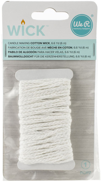 OakridgeStores.com | We R Makers - We R Wick - Cotton Candle Wick, 6.6 Yards - 660350 633356603504