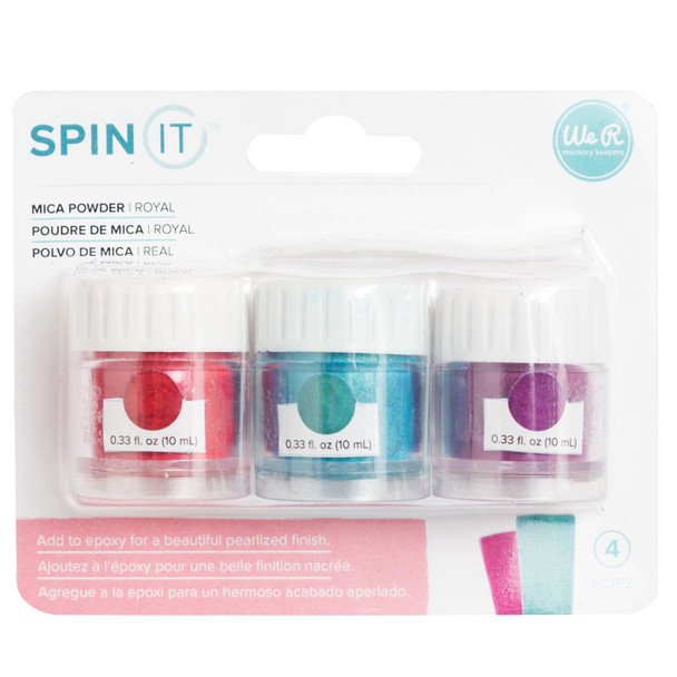 OakridgeStores.com | We R Makers - Royal - We R Spin It Mica Powder 3/Pkg - 660592 633356605928