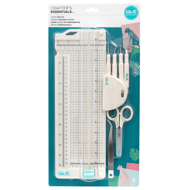 OakridgeStores.com | We R Makers - Large Hand Tools Kit - 8 Piece Craft Tools Set - 660407 633356604075