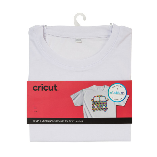 OakridgeStores.com | Cricut - Youth Large - Infusible Ink Blank Crew Neck T-Shirt - 2006824 093573868184