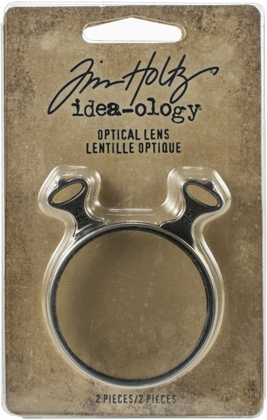 OakridgeStores.com | Tim Holtz - Advantus - Optical Lens - Idea-ology Metal Adornments 2/Pkg - TH94023 040861940237