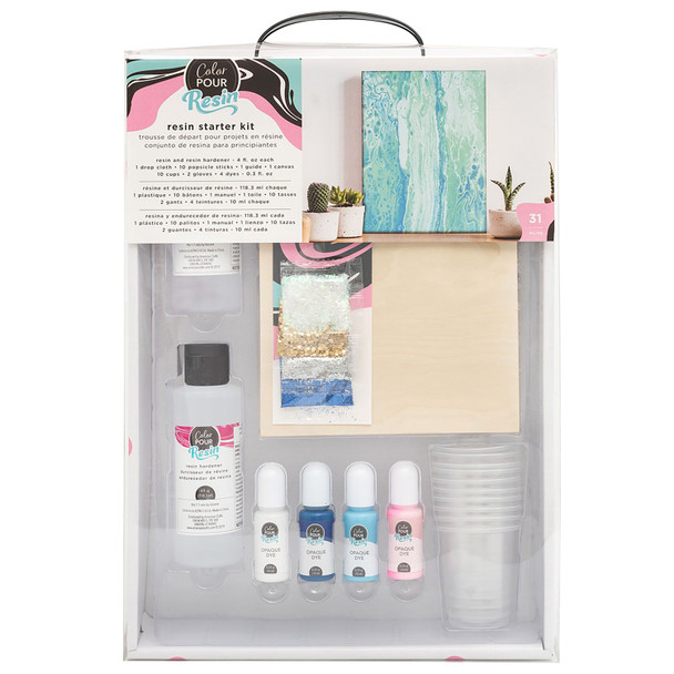 OakridgeStores.com | American Crafts - 31/Pkg - American Crafts Color Pour Resin Starter Kit - 356668 718813566681