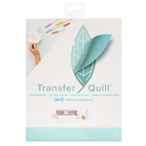 OakridgeStores.com | We R Makers - Heat Transfer Quill Kit - Transfer Pens, Adapters, Coating & Tools - 21 Piece Set - 661255 633356612551