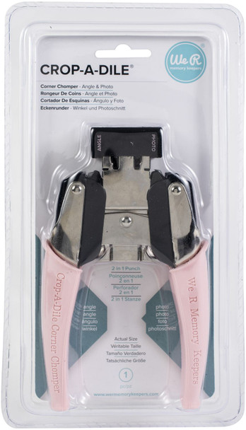 OakridgeStores.com | We R Makers - Angle & Photo - Crop-A-Dile Retro Corner Chomper Tool - 661302 633356613022