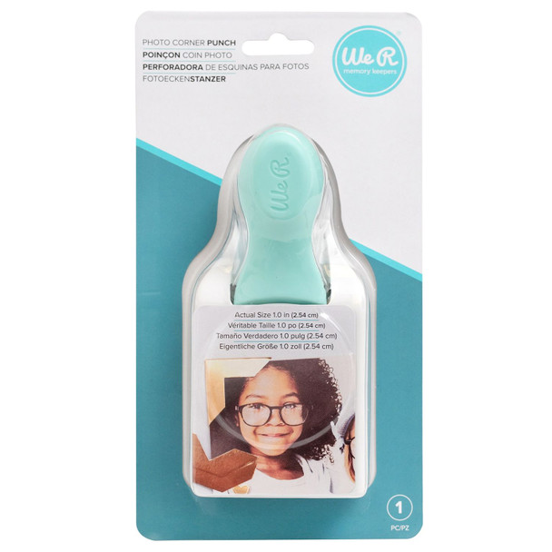 OakridgeStores.com | We R Makers - 1 Inch Photo Corners - Embossing Punch - 663157 633356631576