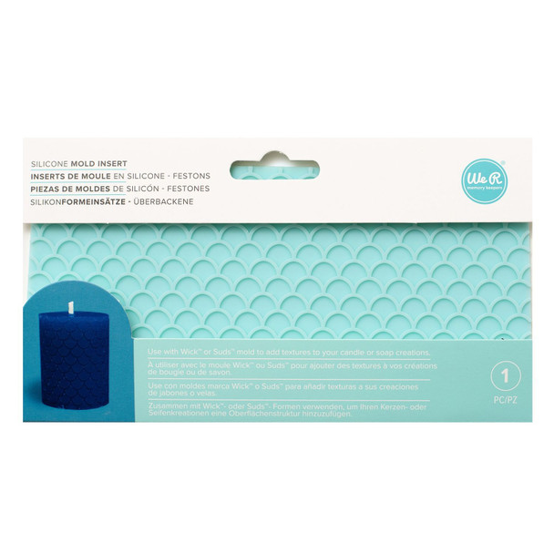 OakridgeStores.com | We R Makers - Scallop - SUDS Soap Maker Silicone Mold Insert - 660335 633356603351