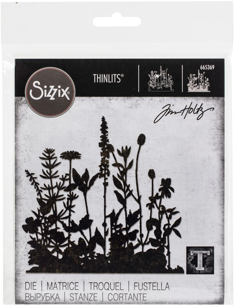 OakridgeStores.com | Sizzix - Flower Field - Thinlits Die by Tim Holtz - 4.5 x 4.75 inches - 665369 630454272793