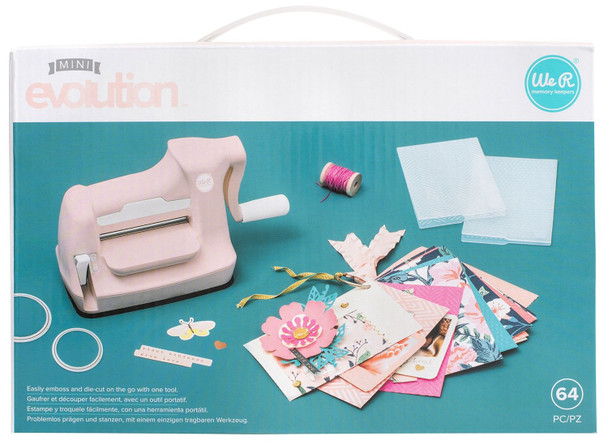 OakridgeStores.com | We R Makers - Pink Mini Evolution - Die Cut Machine Kit - 60000003 633356614463