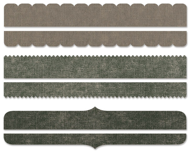 OakridgeStores.com | Sizzix - Decorative Trims - Thinlits Dies by Tim Holtz - 665435 630454273462