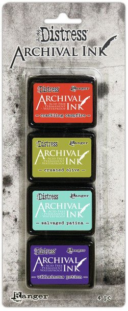OakridgeStores.com | Tim Holtz - Ranger - Kit 5 - Distress Archival Mini Ink Pads Set - AITK75127