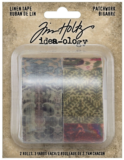 OakridgeStores.com | Tim Holtz - Advantus - Patchwork - Idea-ology Linen Tape 1 inch x 3 yards 2/Pkg - TH94230 040861942309