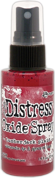 OakridgeStores.com | Tim Holtz - Ranger - Lumberjack Plaid - Distress Oxide Spray 1.9 fl oz - TSO82415