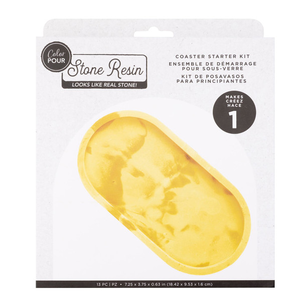 OakridgeStores.com | American Crafts - Color Pour Stone Resin Starter Kit - Trinket Tray - 34014960 765468048086