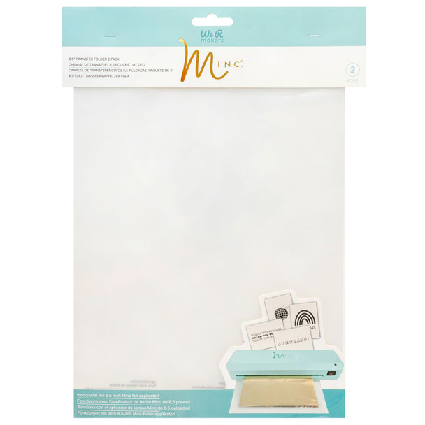 OakridgeStores.com | We R Makers - Minc Transfer Folders - 2 Pack - 8.5 inches - 60000670 765468078199