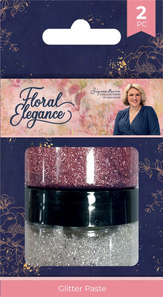 OakridgeStores.com | Crafter's Companion - Sara Signature Floral Elegance - Glitter Paste, 2 Pack - S-FE-GLIPA 195094111760