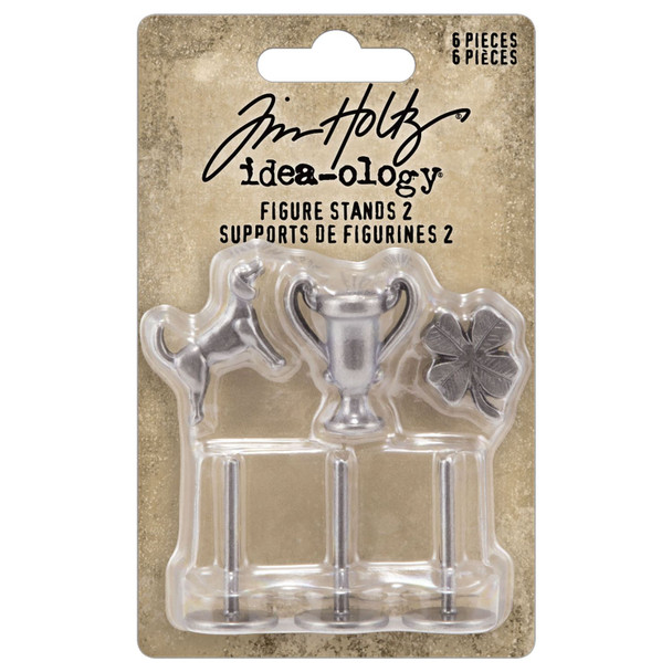 OakridgeStores.com | Tim Holtz - Advantus - Idea-ology Figure Stands 2 - Charms (3 pcs) - TH94368 040861943689