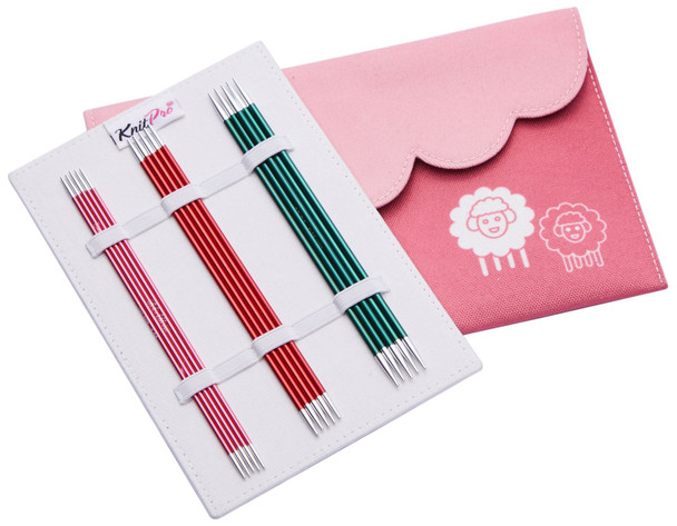 OakridgeStores.com | KnitPro - Zing Starter Double Point Knitting Needles Set 6 inches - Set of 5 Sizes - 47421