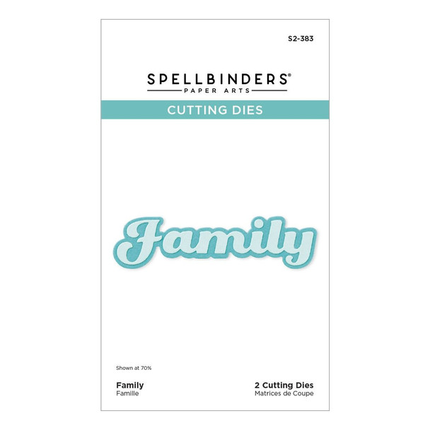 OakridgeStores.com | Spellbinders - Family - Etched Dies, Storytelling Collection - S2-383 810146543268