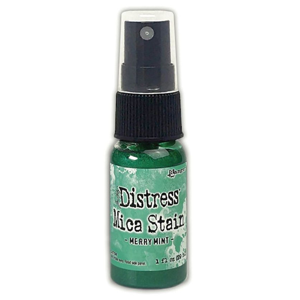 OakridgeStores.com | Tim Holtz - Ranger - Merry Mint - Distress Mica Stain 1 oz - TSH87335
