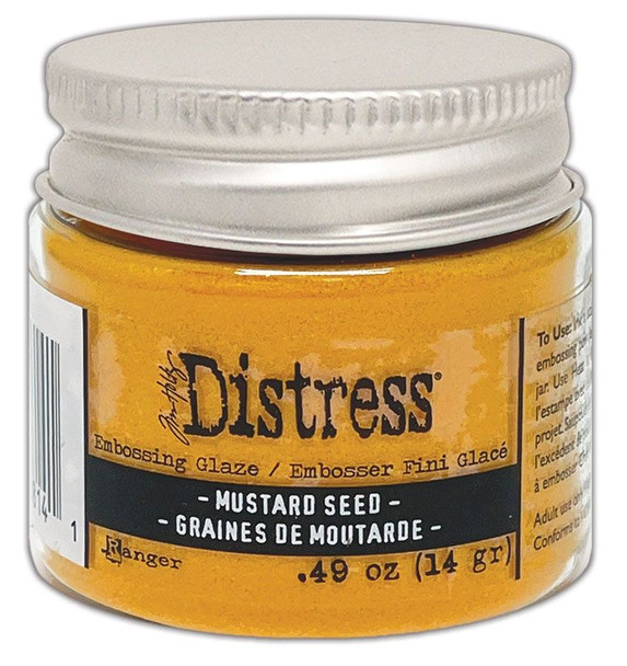OakridgeStores.com | Tim Holtz - Ranger - Mustard Seed - Distress Embossing Glaze - TDE88141