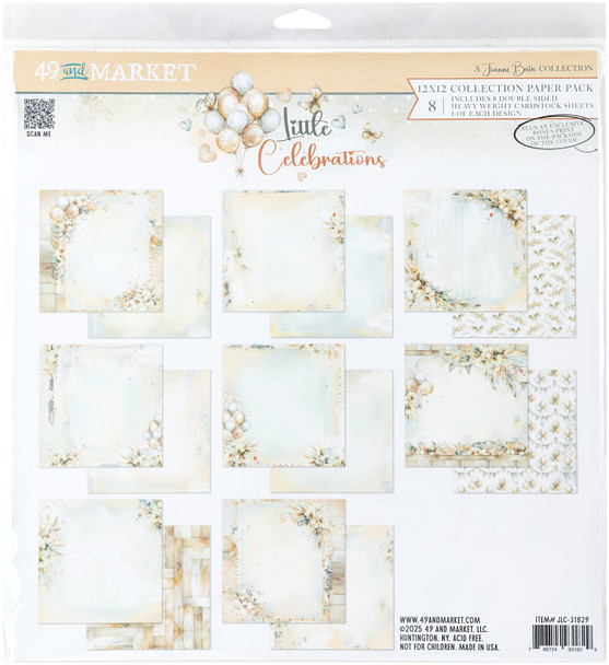 OakridgeStores.com | 49 and Market - Little Celebrations - Paper Collection Pack 12 x 12 - JLC-31829 786724931829