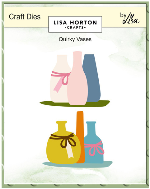 OakridgeStores.com | Lisa Horton Crafts - Quirky Vases - Dies - LHCCD291 632793482857