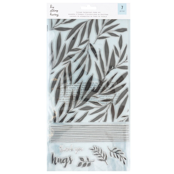 OakridgeStores.com | American Crafts - Background Foliage - Clear Stamp Set - 34006289 718813485333